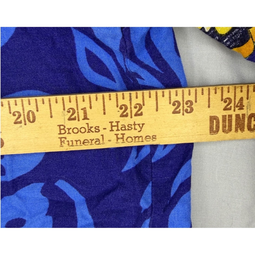 Corona Extra Mens Blue Tropical Beer Bottle Print Rayon Hawaiian Shirt XXL - Picture 4 of 8